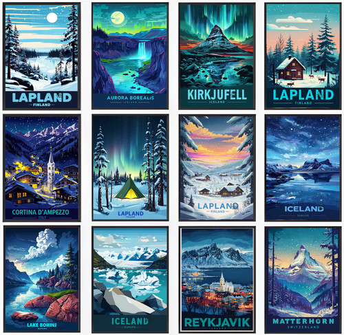 Poster viaggio vintage - poster,