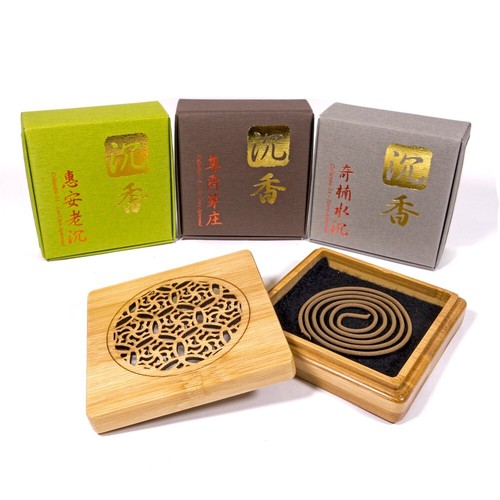 Set bobine incenso legno - set, di