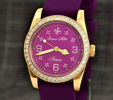 Orologio donna oro cristallo zaffiro movimento Seiko orologio donna oro principessa