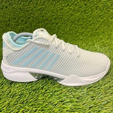 Scarpe da tennis da corsa K-Swiss Hypercourt Supreme da donna taglia 9,5 grigie sneakers
