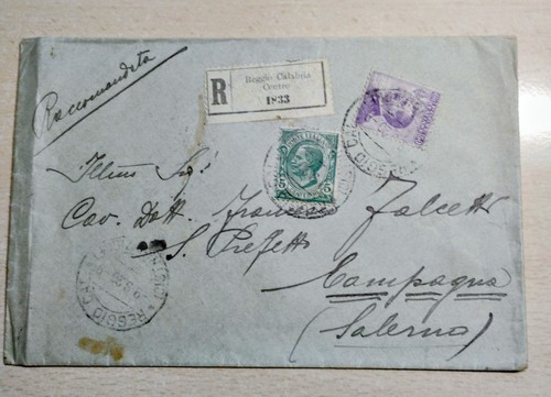 Storia postale 1920 busta - storia,