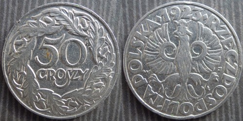 Poland 50 groszy 1923 - ,