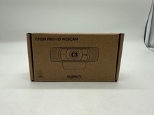 LOGITECH C920X HD PRO WEBCAM FULL HD 1080P/30FPS VIDEO AUDIO CHIARO NERO NUOVO