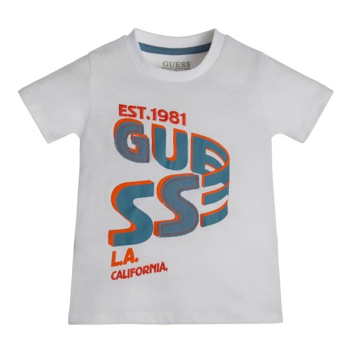 Shirt guess patch logo - guess,