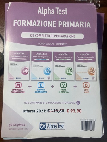 Alphatest formazione primaria - alphatest,