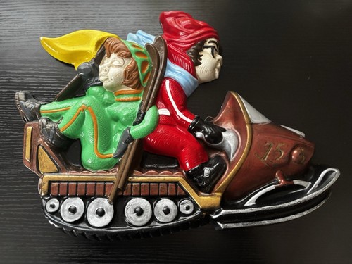 Rara targa motoslitta vintage - motoslitta,