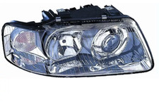 FARO FANALE PROIETTORE ANTERIORE DX PER AUDI A3 8L H1 H7 2000 2003 REG ELETT