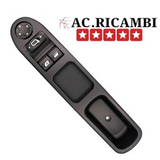 Pulsantiera Alzacristalli Interruttore Elettrico Specchietti Per PEUGEOT 207