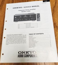 Onkyo A-809 Amplificatore