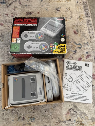 Super nintendo snes classic - super,