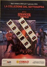 70 BOLLINI Punti CONAD Stranger Things Netflix Collezione Sottosopra CONAD 2025