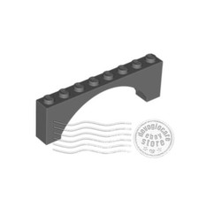 Lego 16577 arco 1x8x2 - 2x,