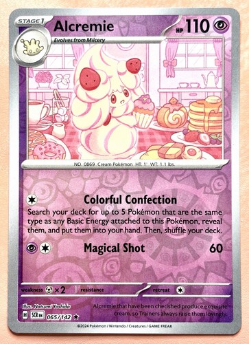 Alcremie reverse holo - ~reverse, ~
