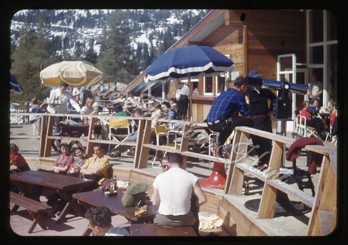 Ski lodge people - ski,