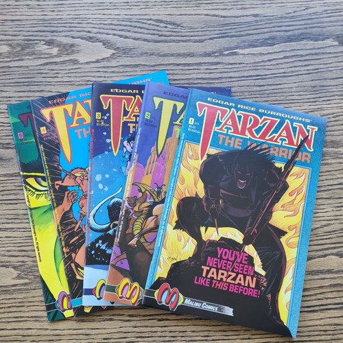Tarzan the warrior - tarzan, #1-5