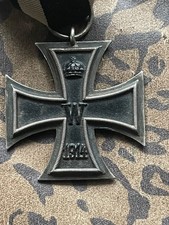 ORIGINALE CROCE DI FERRO 2 KLASSE MARCATA "KAG"