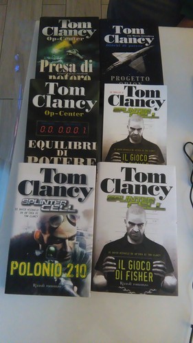Tom clancy titoli vari - clancy.,