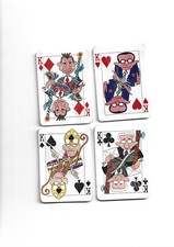 CARTE GIOCO i 4 SEMI nuovi