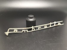 LAMBRETTA 130MM LOGO SCUDO SIGLA EMBLEMA FREGIO STEMMA SCRITTA TARGHETTA BADGE