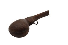 porta polvere sparo cuoio