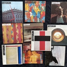 10 Vintage Artforum Magazine