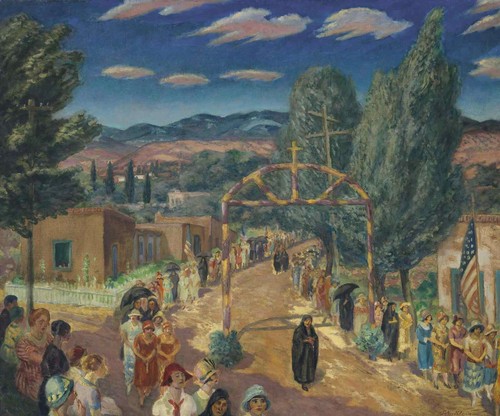 John sloan processione del - sloan,