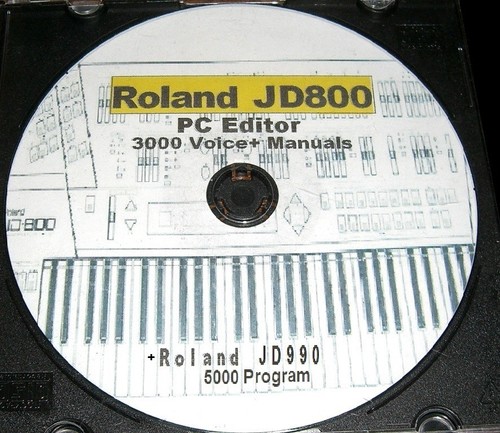 Roland jd800 990 cd con - roland,