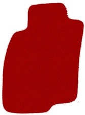 Tappetino rosso del conducente - rosso,