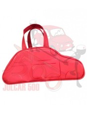 Borsa a mano rossa con sagoma