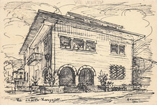 25-25B) CARTOLINA VITTORIO VENETO CASETTA LARGAJOLLI VIAGGIATA TREVISO