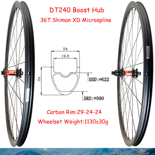 Set ruote 29er mtb - set, bicicletta