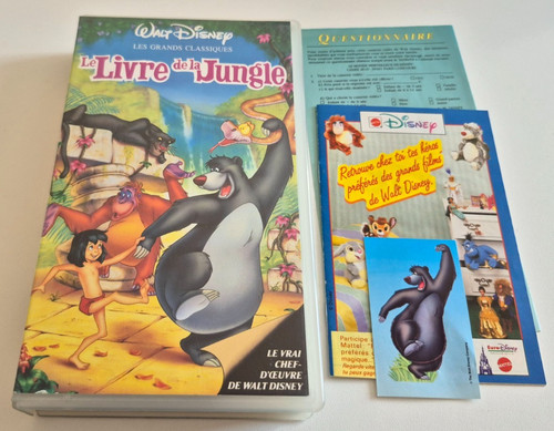 Livre jungle disney - de,