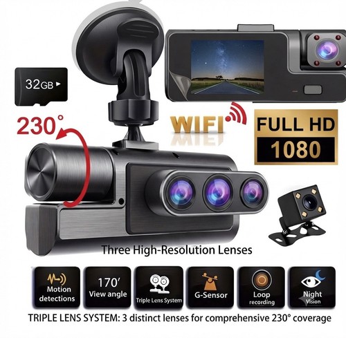 Doppia dash cam anteriore - doppia, e