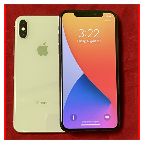 Apple iphone 256gb silver - iphone,