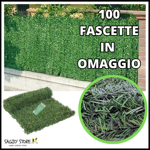 Siepe artificiale finta - siepe,