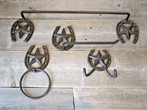 Set pezzi bagno a ferro - 4,