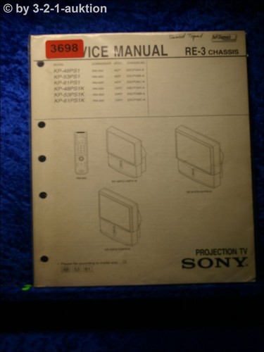 Manuale servizio sony kp - di,