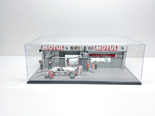 Diorama box garage audi - audi, r8