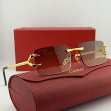 Cartier Big C Rimless Gold