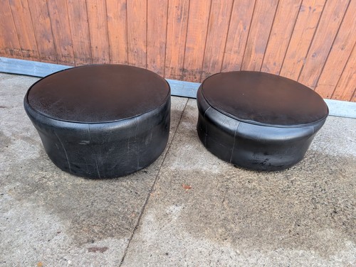 Pouf vintage anni - 60, cushion