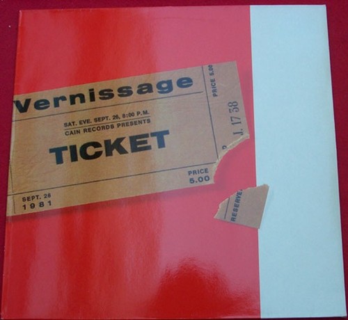 Ticket vernisage - ticket,