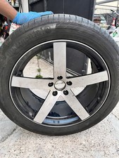 SET 4 CERCHI IN LEGA CON PNEUMATICI JEEP GRAND CHEROKEE ANNO 2014 RICAMBI AUTO