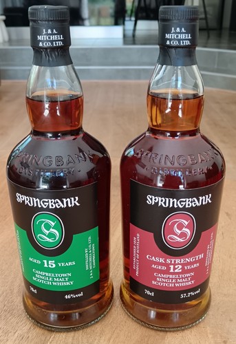 Springbank cask strength - 12,