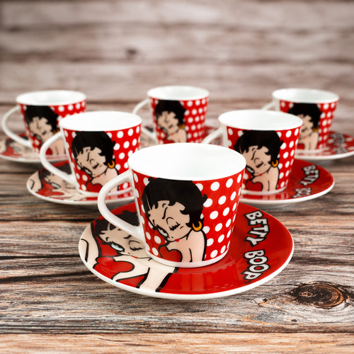 Set tazzine caffè betty - set, da