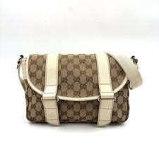 Borsa a tracolla Gucci GG tela