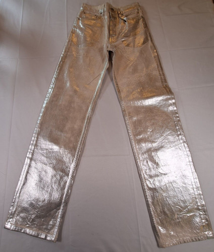 Zara silver foil - zara, metallic