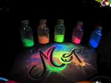 Polvere pigmento premium Neon Glow in the Dark per vernice, unghie, arte, artigianato, acrilico