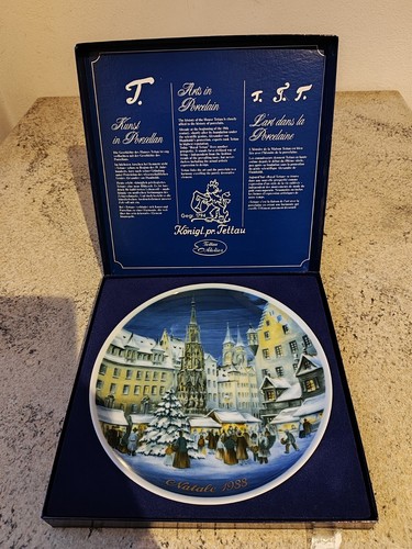 Piatto collezione natale 1988 - collezione,