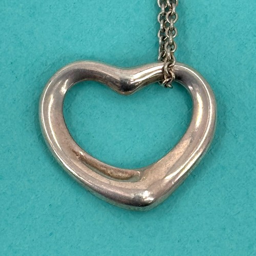 Collana catena cuore - , aperto