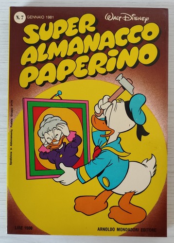 Super almanacco paperino 7 - almanacco, n.7